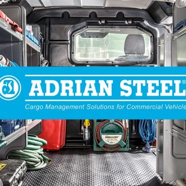 Adrian Steel Commercial Van Interiors Blue Bin 14×6×6